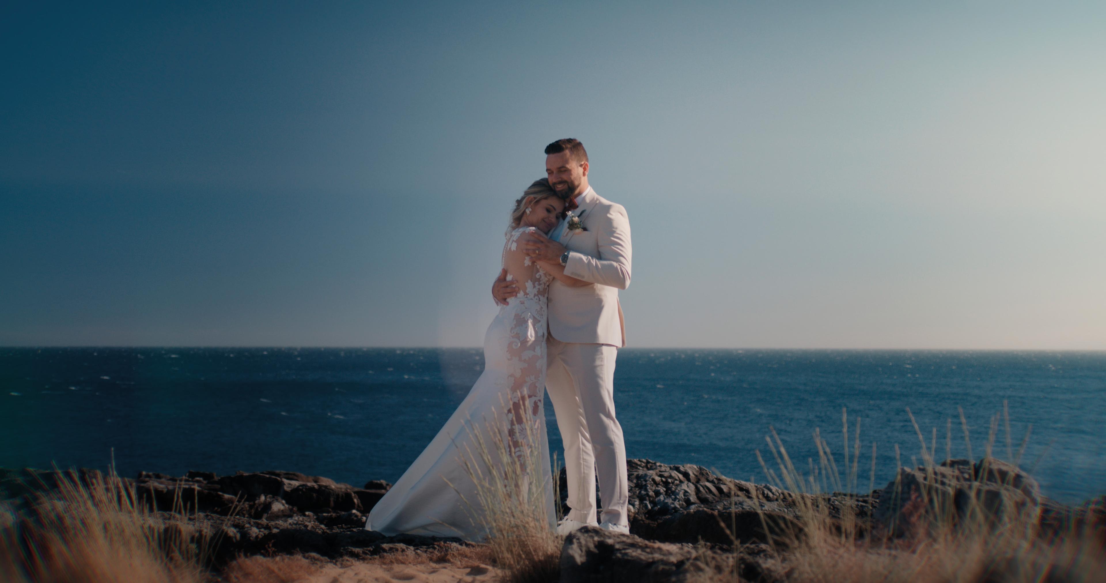 Couple by the sea